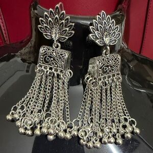 Elegant Silver Dangle Earrings